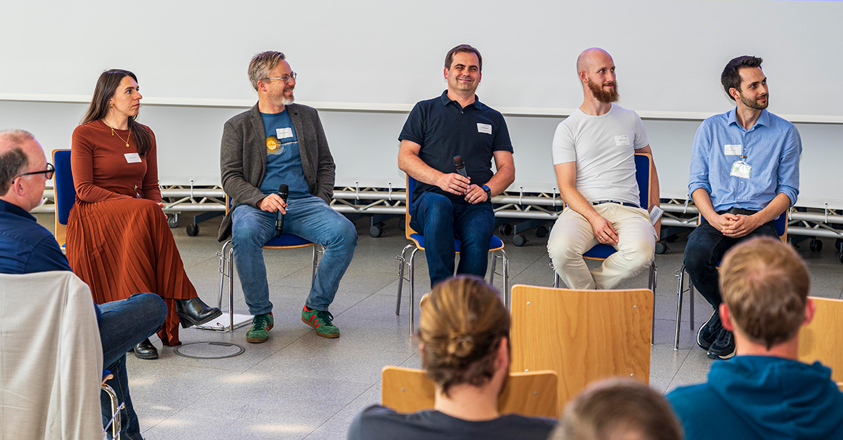 Panel discussion at Jülich LLM Day.
